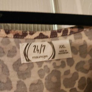 Maurices Dress Animal Print XXL